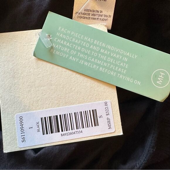 Mara Hoffman Swim Starbasket Black Maxi Dress Size Small - Picture 11 of 16